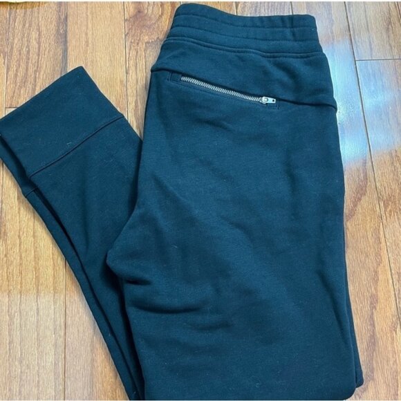 Crz‎ Yoga Sweat Pant Jogger with ankle zippers size small Black - Picture 5 of 16